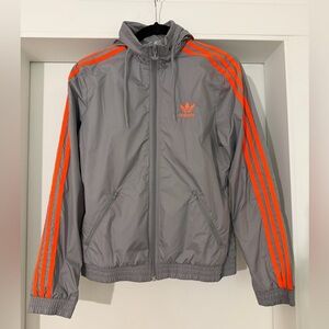 ADIDAS Grün 2010 rare windbreaker jacket - small